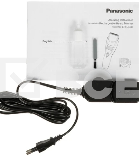 Триммер для волос Panasonic ER-GB37-K451 8887549524479