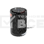 Тепловентилятор керамический Denzel DTFC-1200, черный, 600/1200 Вт, 12 м2, 3 режима, термостат, фото7