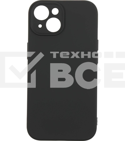 Чехол (клип-кейс) BoraSCO для Apple iPhone 15 черный (72433)