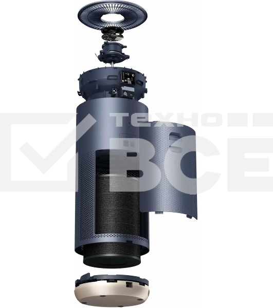 Очиститель воздуха Smartmi Air Purifier 2 40Вт синий (KQJHQ02ZM)