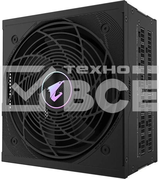 Блок питания Gigabyte ATX 1000W GP-AE1000PM PG5 Gen.5 80 PLUS platinum (20+4pin) APFC 120мм fan 16xSATA Cab Manag RTL