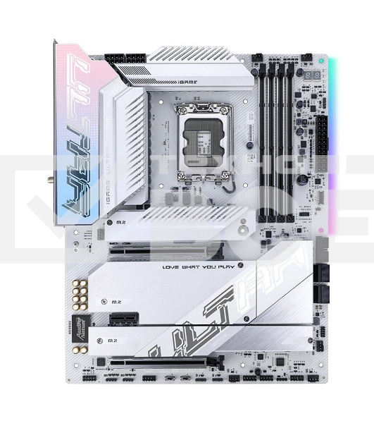Материнская плата Colorful iGame Z890 ULTRA V20, LGA 1851, Intel Z890, 4xDDR5, 5xM.2, 4xSATA, 2xPCIe 5.0 x16, 1xPCIe 4.0 x4, 1xHDMI, 1xDP, 1x 2.5Gb LAN, 4xUSB-A 3.2 Gen 2, 2xUSB-C 3.2 Gen 2, 1xUSB-C 3.2 Gen 2x2, 5x3.5 мм, 7.1, ATX