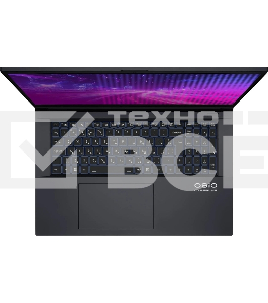 Ноутбук Osio CyberLine C170i-001 темно-серый Core i5 12600H 16Gb SSD 512Gb NVIDIA RTX 3050 6Gb 17.3