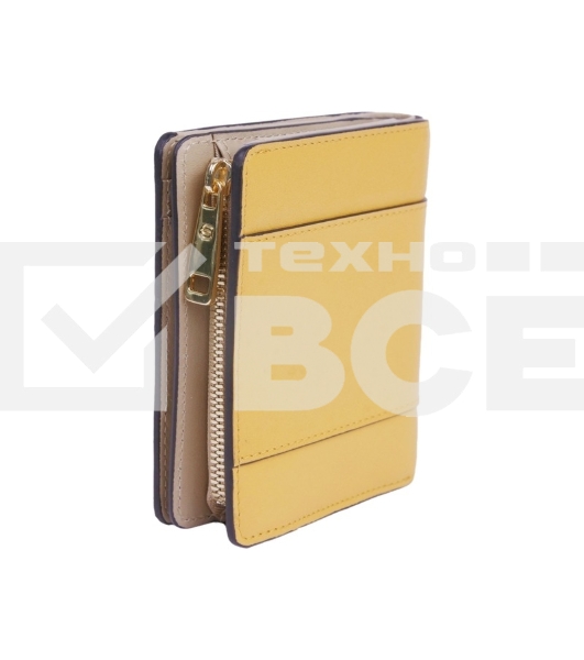 Кошелек женский Piquadro Circle PD6660W92R/GBE шафрановый/бежевый натур.кожа
