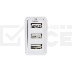 Сетевое зарядное устройство Digma DGWC-3U-5A-WG 5A универсальное белый, фото2