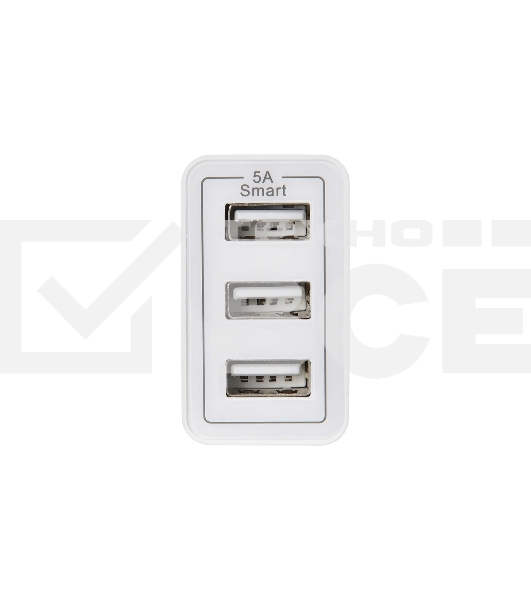 Сетевое зарядное устройство Digma DGWC-3U-5A-WG 5A универсальное белый