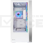 Компьютерный корпус Ginzzu GL770 FAN 12MW6 RGb*4 USB3.0 CRC10 белый, фото2