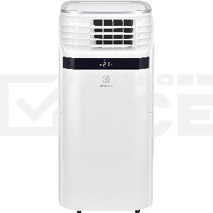 Кондиционер мобильный Electrolux EACM-22 JK/N3 22000 BTU, 70 м², 55 дБ, охлаждение, обогрев, осушение, белый
