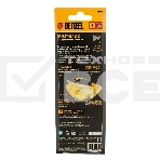 Очки защитные открытые Denzel поликарбонатные, увеличенная желтая линза, регулируемые дужки, фото3