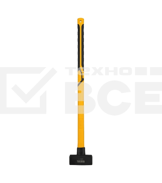 Кувалда Denzel 3000 г, кованая, фибергласовая рукоятка c TPR покрытием, 880 мм