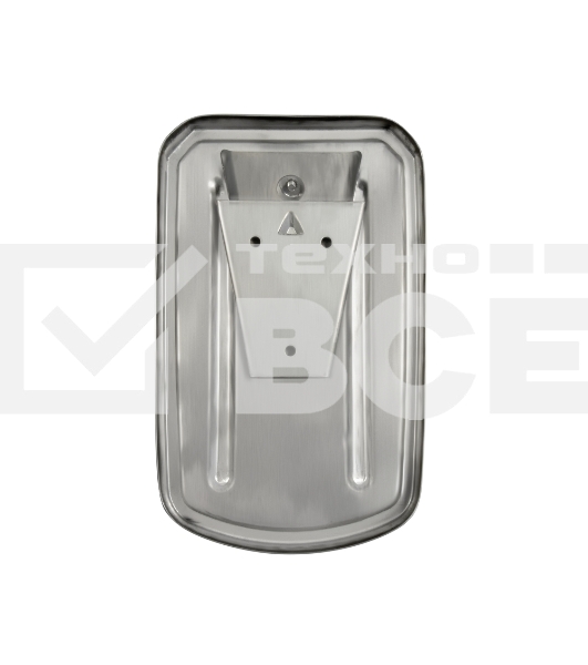 Дозатор для жидкого мыла из нерж. стали puff-8708, хром, 800 мл, с ключом, 19х12х12 см