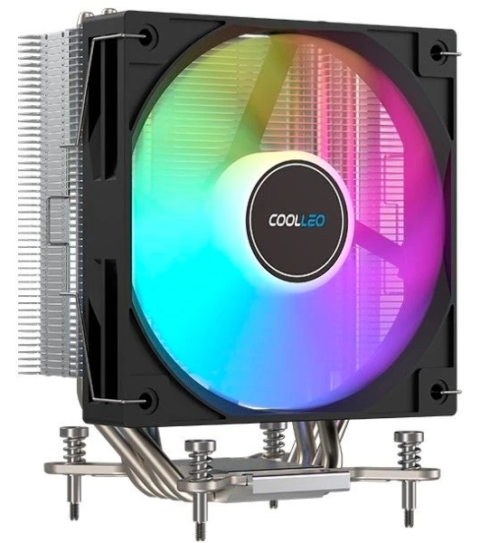 Вентилятор для процессора Coolleo CPU Cooler Etian CL-A40-ARGb Intel: LGA 115X/1200/1700/1851 AMD: AM4/AM5 200W TDP