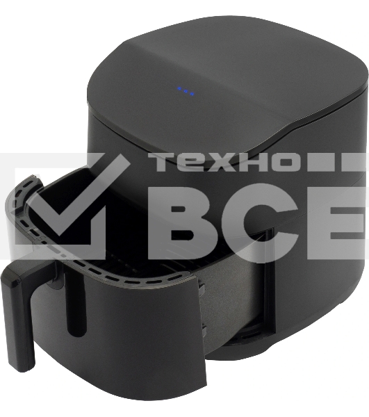 Аэрогриль Hyundai HYF-5457 черный, 3000 Вт, 8 л, сенсор, 11 программ