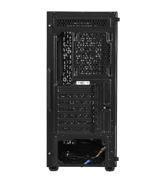 Компьютерный корпус Accord 3312 черный без БП ATX 2xUSB2.0 1xUSB3.0 audio bott PSU