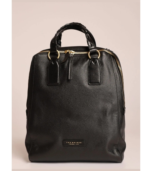 Рюкзак женский The Bridge Ines 045555EN/30 черный кожа