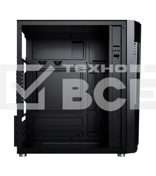 Компьютерный корпус ACD Coffre 104M mATX, Black, CPU 140mm, VGA 245mm, PSU 285mm, 2x3.5INT, 1x2.5INT, 2xUSB 2.0, 1xUSB 3.0, HD Audio, w/o FAN, w/o PSU
