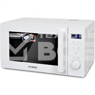Микроволновая печь Hyundai HYM-M2060 белый, 20 л, 700 Вт, переключатели - кнопки/поворотный механизм
