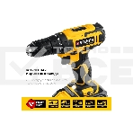 Дрель-шуруповерт аккумуляторная STEHER CD-200-1, Аккумуляторная, 20В, фото18