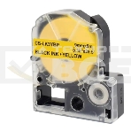 Картридж ленточный Cactus CS-LK3YBP черный шрифт, желтый фон (9 мм, 9 м) для Epson LW300/LW400/LW700/LW600P/LW1000P/K400/Z700/Z900, фото2