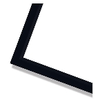 Экран для проектора S'OK SCFRV-266x150 120' 16:9 на бархатной раме, PS White, черная рама, фото4