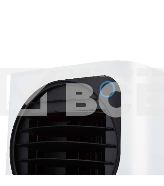 Кондиционер мобильный Ballu Eclipse BPAC-10 EPW/N6 10000 BTU, 24 м², 50 дБ, охлаждение, осушение, белый