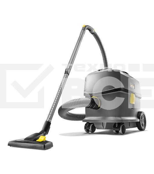 Пылесос Karcher T 10/1 Adv серый/черный, 500 Вт, уборка сухая, пылесборник мешок/контейнер, 10 л