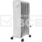 Масляный обогреватель Centek CT-6203-9 (9 секций) белый, 2400 Вт, 20 м2, 3 режима, термостат, фото4