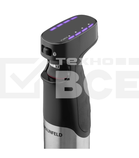 Блендер погружной Maunfeld MF-123SB PRO чёрный, 1000 Вт