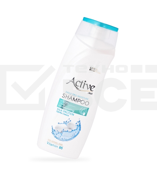 Шампунь увлажняющий Active CARE & BEAUTY. С протеинами шелка и витамином B5, 350 мл (512102051)