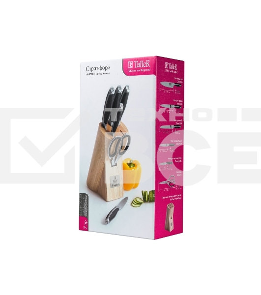 Набор ножей TalleR TR-22008