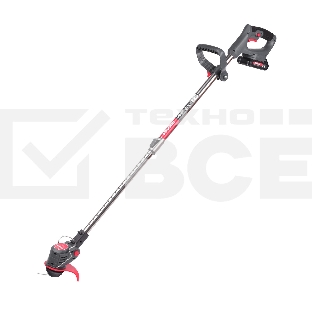 Триммер аккумуляторный Победа ТА 201 акб 21В 1,5Ач, 145мм ширина кошения, катушка и 2Т ножи