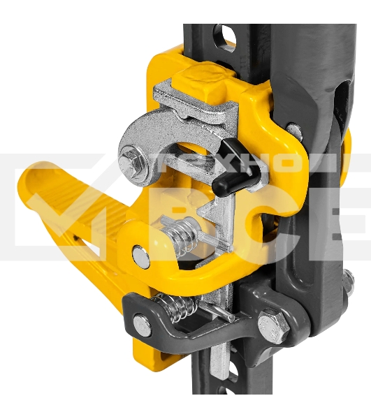Домкрат реечный профессиональный Denzel 3,5 т, 115-1340 мм, High Jack