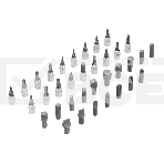 Набор инструментов Denzel 1/2