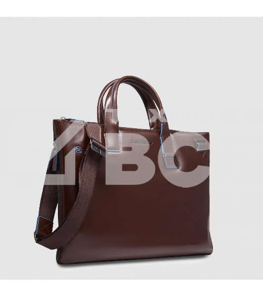 Сумка для ноутбука Piquadro Blue Square CA4021B2/MO коричневый натур.кожа