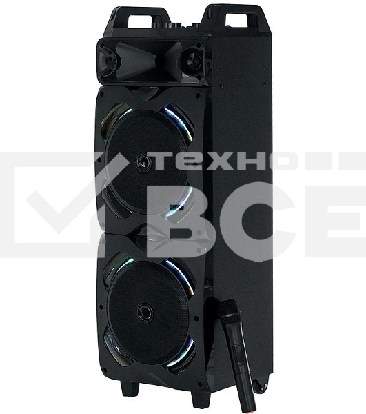 Акустическая колонка Dialog Oscar AO-220 1.0, 100W RMS, Караоке с беспр. микр, BT/FM/USB/SD/GT