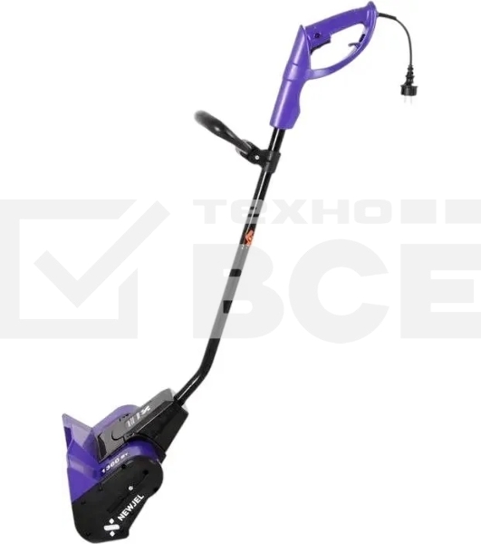 Снегоуборщик электрический Newjel NJ40101 1.3 кВт