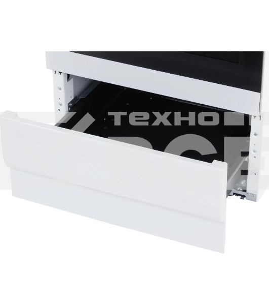 Плита электрическая Hansa FCEW53000 белый, конфорок 4 шт, духовка 68 л, 50 см x 85 см x 60 см