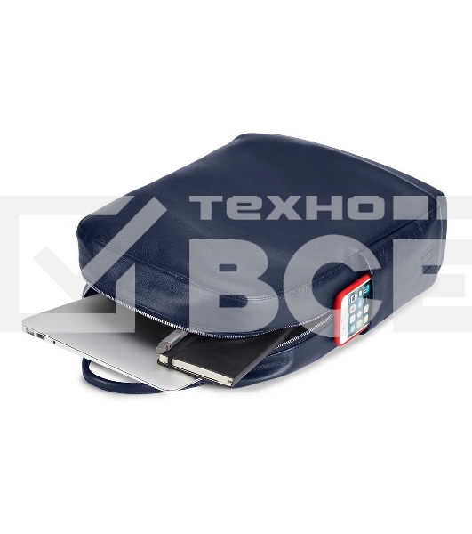 Рюкзак Moleskine Classic Leather ET84BKB20 синий натур.кожа