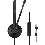 Гарнитура EPOS IMPACT 100 UC Mono чёрный, проводная, USB, фото2