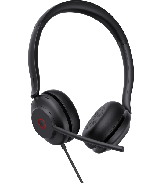 Гарнитура Yealink UH35 Dual UC чёрный, проводная, USB