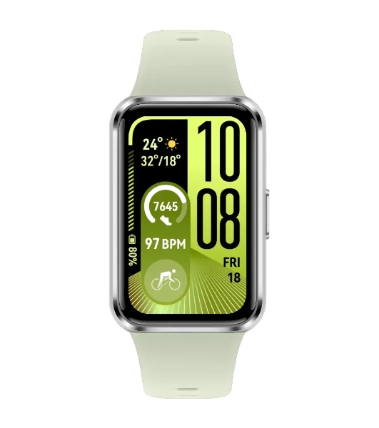 Фитнес-браслет Huawei BAND 11 GREEN ALUM CASE 55020GUY