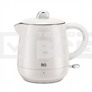 Чайник BQ KT1717P Pearl. Мощность:1000 Вт, Объем 0,6л
