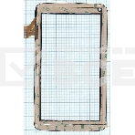 Сенсорное стекло (тачскрин) GT70M702 (188*108 mm), черное, фото2