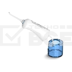 Ирригатор BQ IR001 White-Blue, Мощность: 10 Вт, Портативный, Объем резервуара 300 мл, 2 насадки и дорожный чехол в комплекте, 3 режима работы: Normal (нормальный), Soft (мягкий), Pulse (импульсный), Уровень влагозащиты: IPX7, Давление воды: 140-800 кПа, Число пульсаций: 1200-1600 имп/мин, Аккумулятор Li-ion 1400 мАч, 3.7 В, Время работы от аккумулятора до 60 минут, Время заряда аккумулятора: 4-5 часов, Автоматическое отключение через 2 мин, Вращение насадок на 360°, Съемный резервуар для воды, Индикация зарядки, Шкала уровня воды, USB кабель в комплекте, фото9