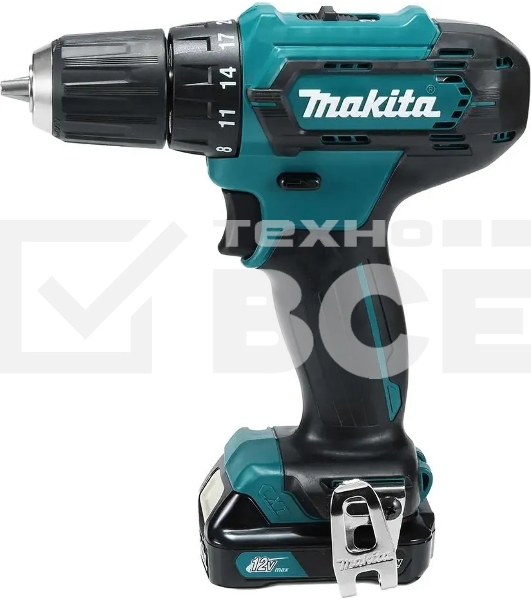 Дрель-шуруповерт Makita DF333DSAX6 Аккумуляторная, Кейс