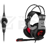 Наушники с микрофоном MSI DS502 черный 2м накладные USB оголовье (S37-0400120-SV1), фото2