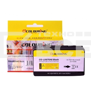 Струйный картридж Colouring CG-L0S70AE (№953XL) с чернилами на пигментной основе черный для принтеров HP OfficeJet Pro 7720/7730/7740/8210/8218/8710/8715/8720/8725/8728/8730/8740