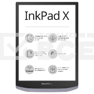 Электронная книга PocketBook X Metallic Grey (PB1040-J-WW)