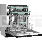 Встраиваемая посудомоечная машина Weissgauff BDW 6140 Ultra Real Autoopen Infolight полноразмерная, фото2
