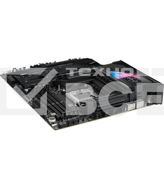 Материнская плата ASUS ROG STRIX X870E-E GAMING WIFI, AM5, AMD X870E, 4xDDR5, 4xSATA, 5xM.2, 1xPCI-E 5.0 x16, 1xPCI-E 4.0 x4, 1xHDMI, 1xUSB-C 3.2 Gen 2, 1xUSB-C 3.2 Gen 2x2, 2xUSB-C 4.0, 1x 5Gb LAN, 9xUSB-A 3.2 Gen 2, 2x3.5 мм, TOSLINK, 1xWi-Fi 7, ATX